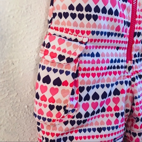 London Fog heart pattern snow pants - Picture 7 of 9